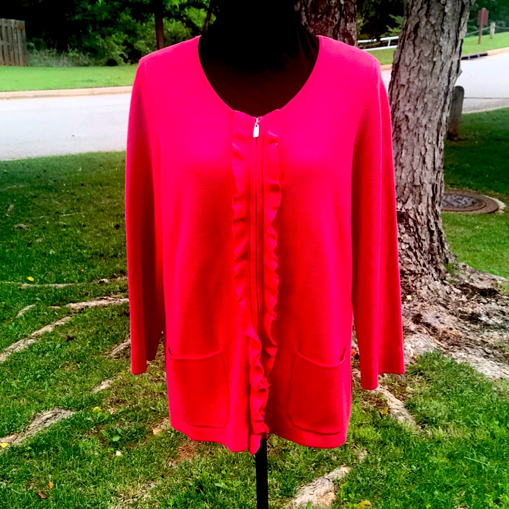 Talbots Zip Front Jacket